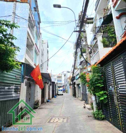 Chỉ 7,5 tỷ  đường 5m xe tải đỗ cửa gần ubnd quận tân phú  64m2 4 tầng góc 2 mặt tiền
