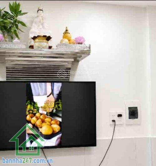 Chỉ 3,3 tỷ ngay bùi thế mỹ nhà mới ở ngay hẻm 6m xe tải tới cửa  dt (3,9 x 6,5) 3 tầng