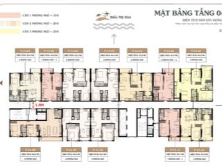 Bán gấp căn 2pn the poet view biển mỹ khê  64,4m²  bên cạnh phố tây an thượng
