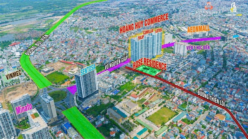 Bán căn 2pn hoàng huy mới 100% bàn giao cơ bản