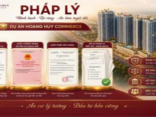 Bán căn 2pn hoàng huy mới 100% bàn giao cơ bản