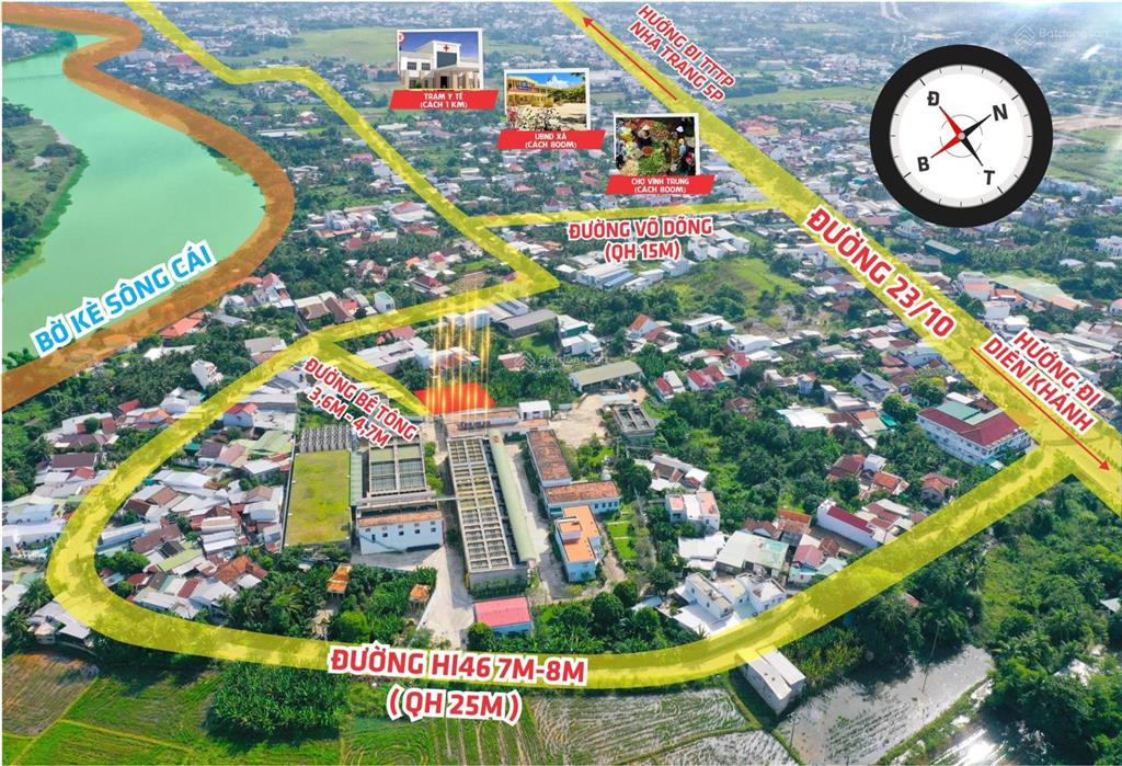 Giá tốt đất vĩnh trung, phường tây nha trang chỉ 1 tỷ 685 triệu.