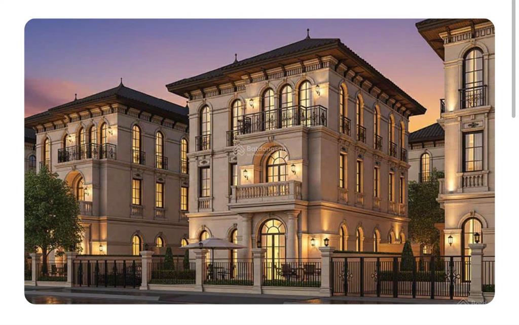 Bảng hàng ngoại giao dòng biệt thự tại alluvia city