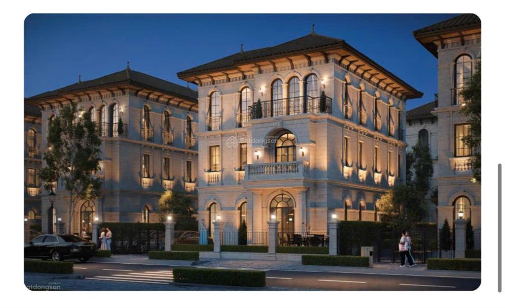 Bảng hàng ngoại giao dòng biệt thự tại alluvia city