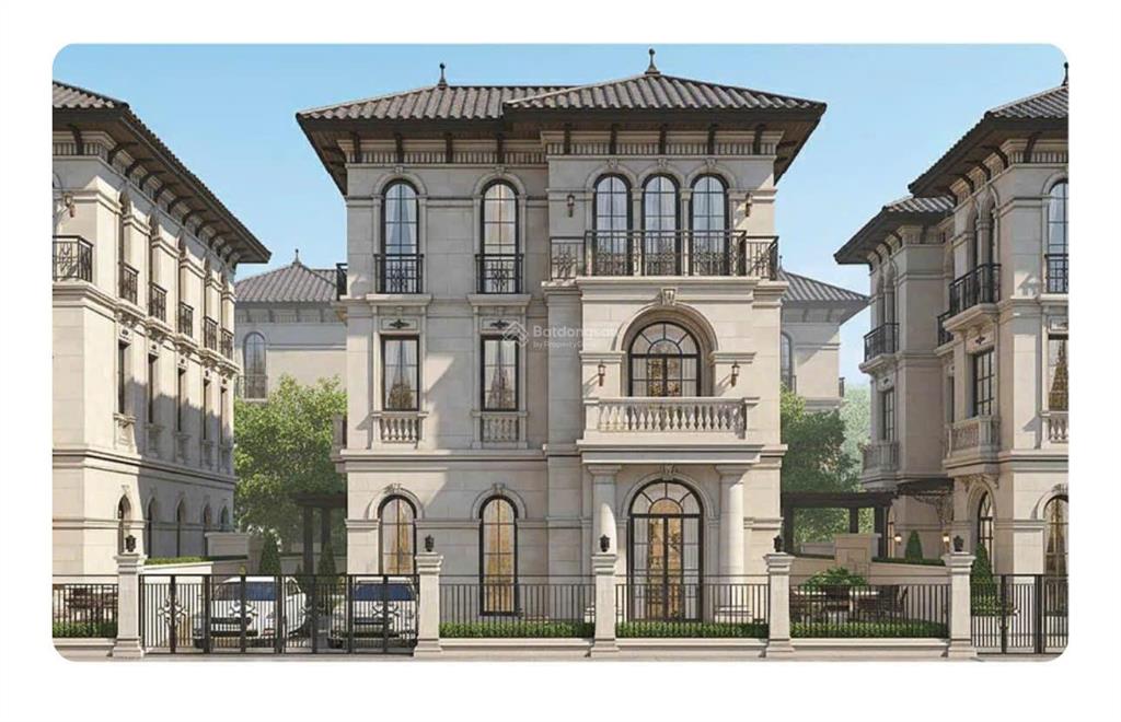 Bảng hàng ngoại giao dòng biệt thự tại alluvia city