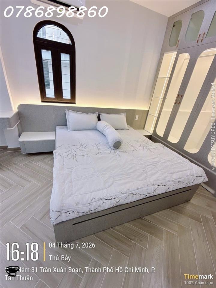 BÁN NHÀ MỚI ĐẸP HẺM 31 ĐƯỜNG NGUYỄN THỊ XIẾU, PHƯỜNG TÂN THUẬN TÂY, QUẬN 7