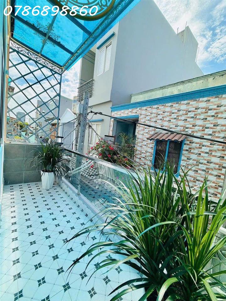 BÁN NHÀ MỚI XÂY 2 TẦNG HẺM 1041 TRẦN XUÂN SOẠN P TÂN HƯNG Q7