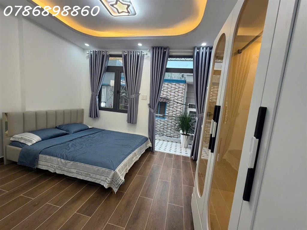 BÁN NHÀ MỚI XÂY 2 TẦNG HẺM 1041 TRẦN XUÂN SOẠN P TÂN HƯNG Q7