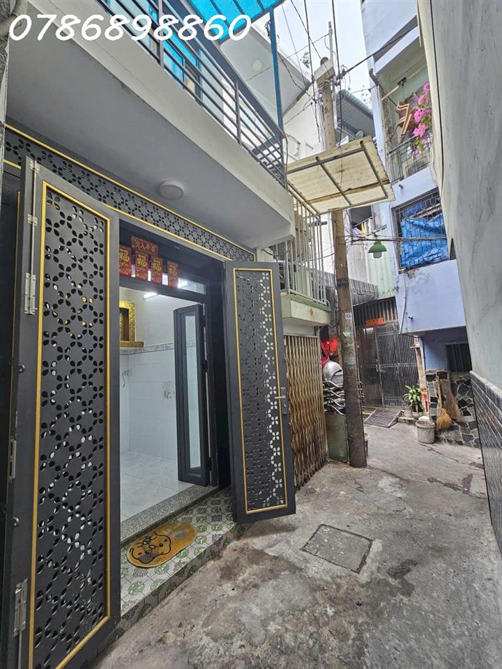 BÁN NHÀ ĐẸP HẺM 372 TÙNG THIỆN VƯƠNG, P.13, QUẬN 8 – DỌN VÀO Ở NGAY – CHỈ 3,78 TỶ