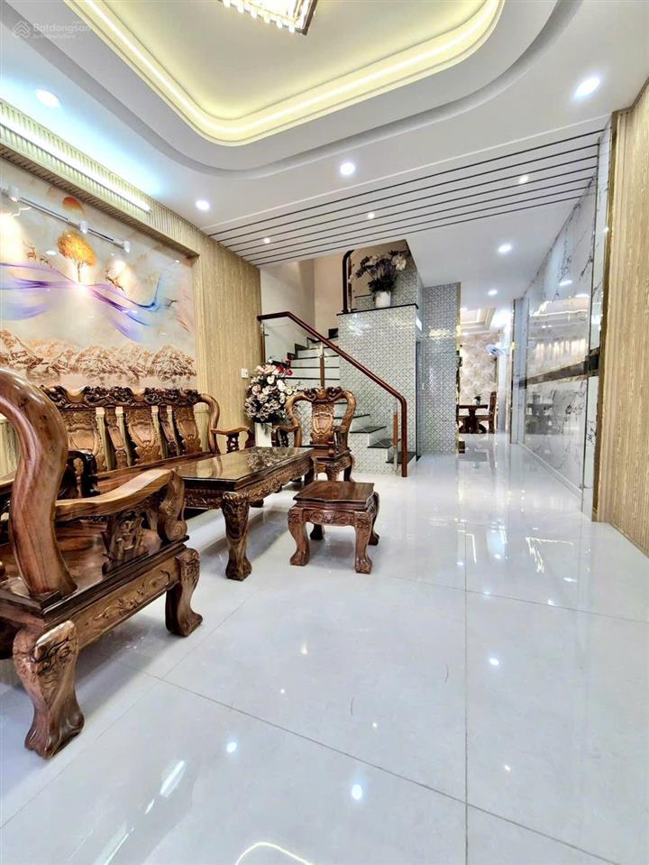 Bán nhà gò vấp 66m2, 4 tầng có thang máy, hẻm xe hơi thông, đường phạm văn chiêu, nhỉnh 8 tỷ