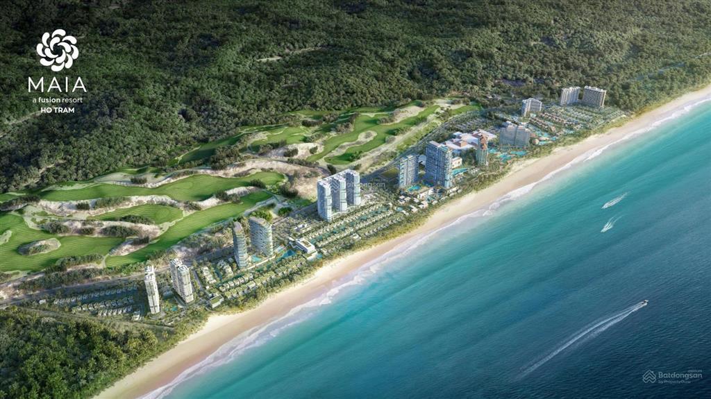 Bán căn hộ tại maia resort hồ tràm, 2,2 tỷ, 35 m2 view biển 100%