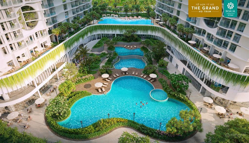 Bán căn hộ tại maia resort hồ tràm, 2,2 tỷ, 35 m2 view biển 100%
