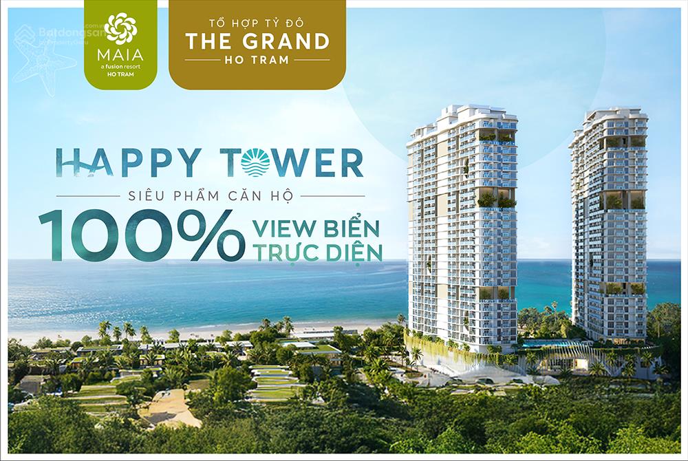 Bán căn hộ 2 phòng ngủ view biển trực diện ưu đãi chiết khấu 9,5%