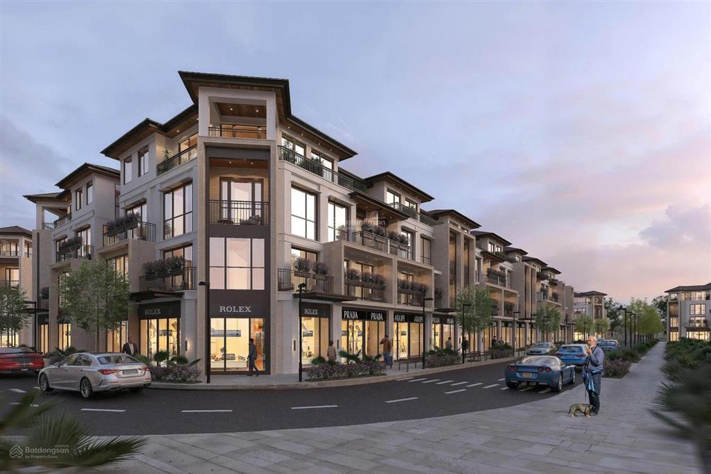 Shophouse mặt tiền kinh doanh  1 trệt 3 lầu chỉ từ 5 tỷ (74,25m2 đất  209m2 sàn)