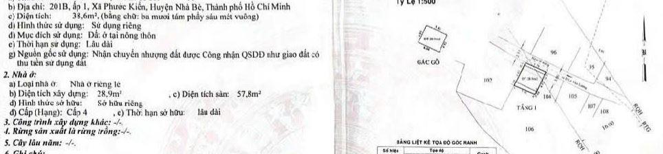 2.3 tỷ, shr công chứng ngay, dtcn 38,6m2 [6x6.45], lê văn lươngphước kiển