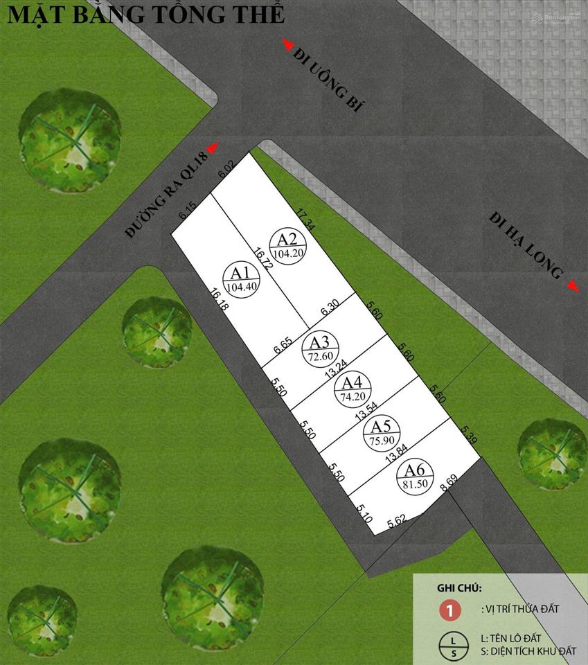 Cc cần bán 500m² đã tách 6 lô nhỏ sát ga vin speed và hạ long xanh
