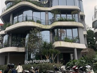 Cho thuê bt lô góc mặt phố chu huy mân 200mx4 tầng
