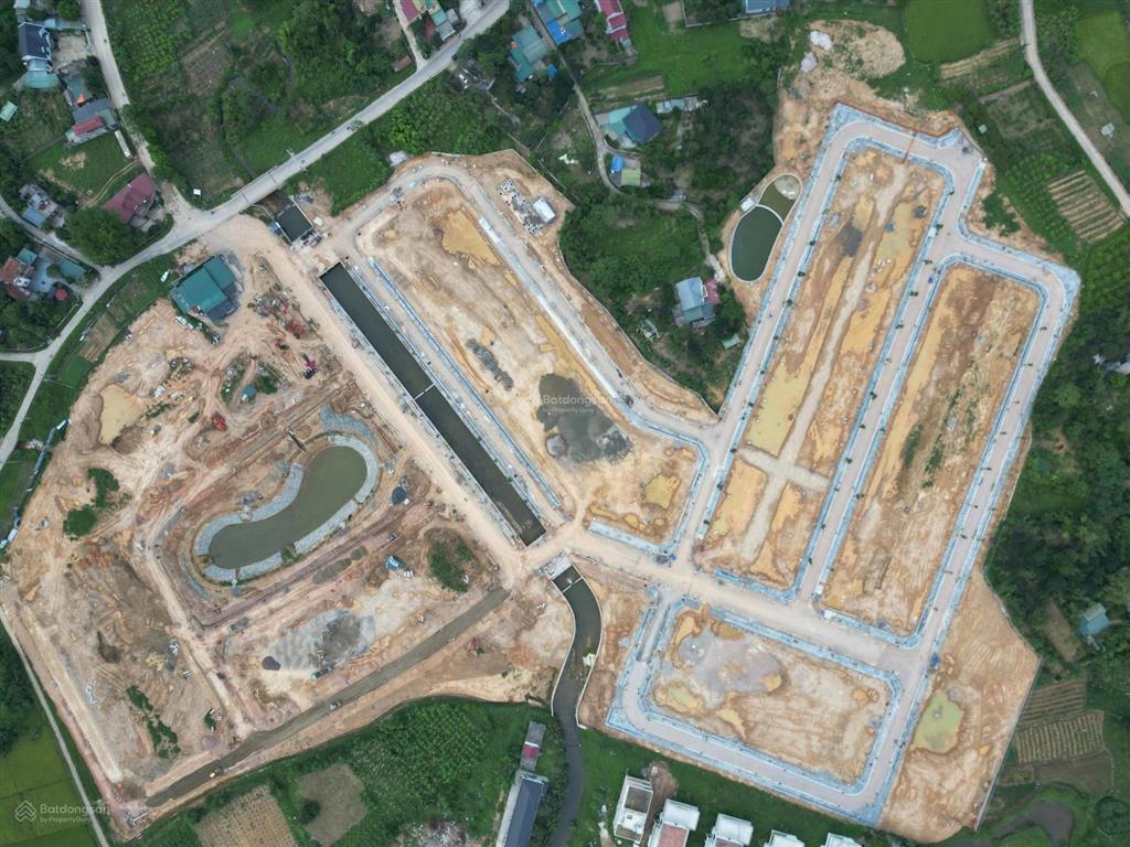 Sổ đỏ từng lô đất nền biệt thự lương sơn 19,7tr/m2