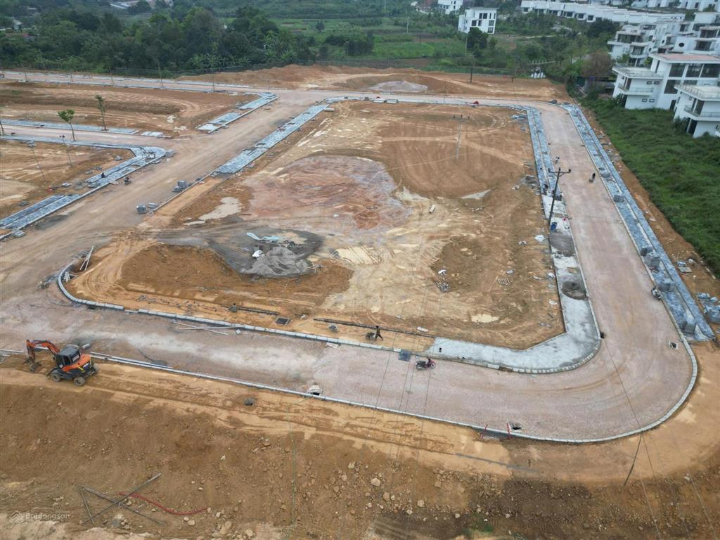 Sổ đỏ từng lô đất nền biệt thự lương sơn 19,7tr/m2