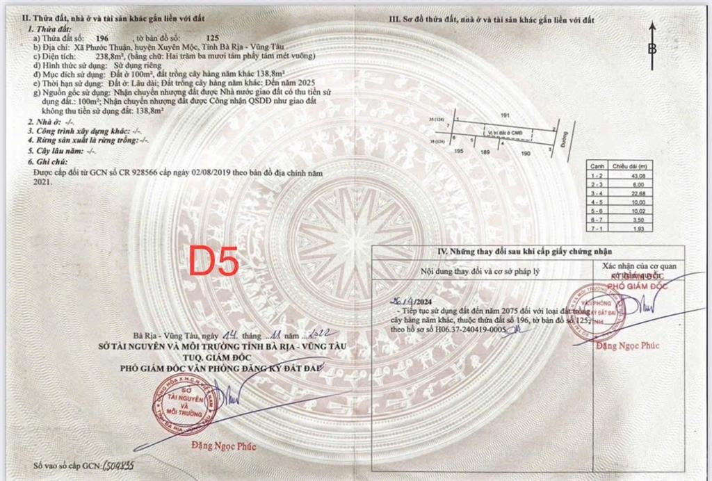Lô đất nền duy nhất sát biển sổ riêng còn giữ được giá này?