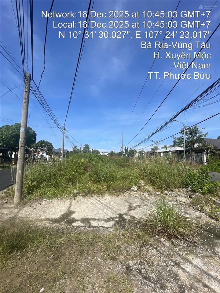 Đất 2 mặt tiền trung tâm hồ tràm 675m2 giá đầu tư