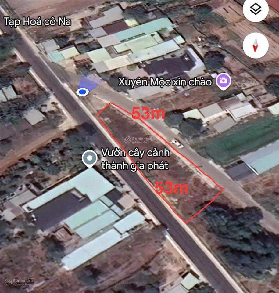 Đất 2 mặt tiền trung tâm hồ tràm 675m2 giá đầu tư