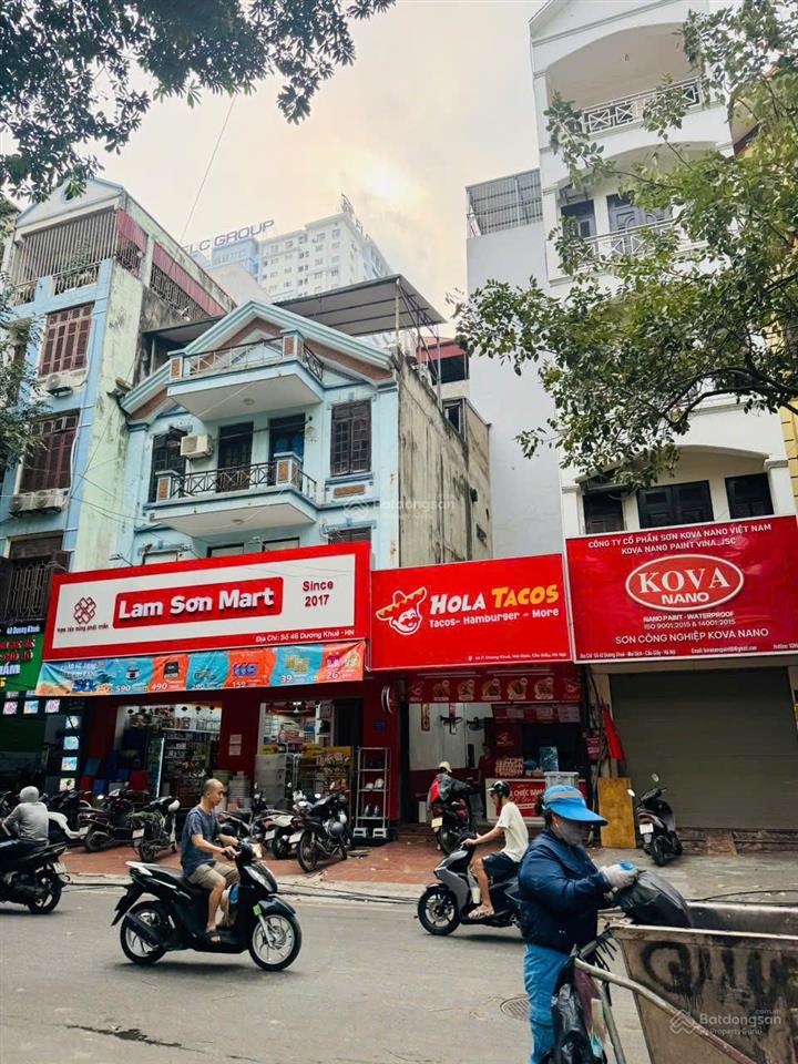 Chính chủ bán gấp 52m2 đất mặt phố dương khuê, vỉa hè đá bóng, kinh doanh sầm uất, giá 29 tỷ.
