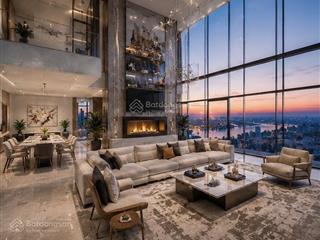 2 căn duplex vip nhất full kính view sông hồng + hồ tây, thang máy riêng tại mik khai sơn long biên