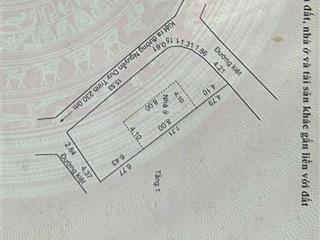 Bán lô đất 3 mặt tiền kiệt nguyễn duy trinh giá 5,5 tỷ