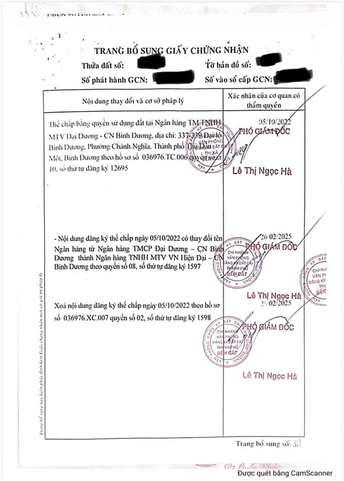 Bán đất thới hòa bến cát bình dương