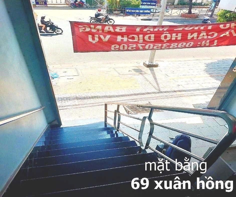 Cho thuê mặt bằng vỉa hè kinh doanh  69 xuân hồng, tân bìnhgiá 3tr/tháng