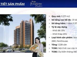 Bán căn hộ cc tại symphony 5, 3,5 tỷ, 31 m2, giá ưu đãi, view đẹp