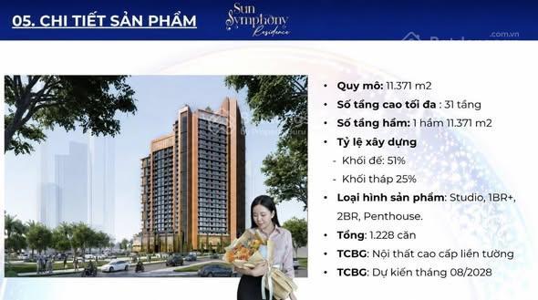 Bán căn hộ cc tại symphony 5, 3,5 tỷ, 31 m2, giá ưu đãi, view đẹp