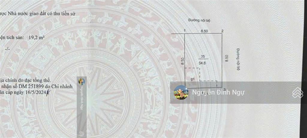 Phân lô hoàng đạo thành, thanh xuân. 65m2 xây dựng 6t. lô góc cực thoáng đãng. giá 24.5 tỷ