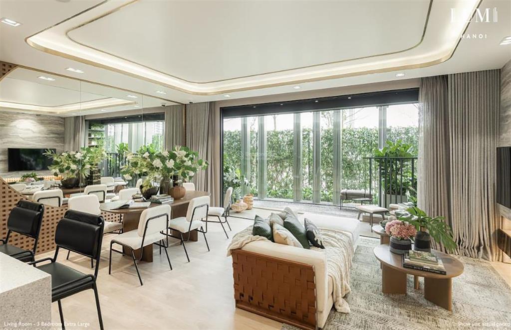 Siêu hiếm, giá đầu tư 4,3x tỷ, bán căn hộ 2pn  2wc  54m tại lumi hà nội, tầng đẹp, view ngoại khu