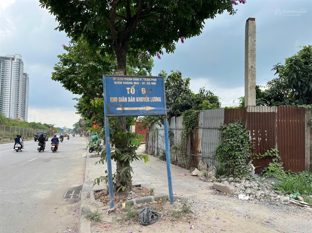 Bán đất chính chủ đường khuyến lương  hoàng mai, ô tô vào nhà