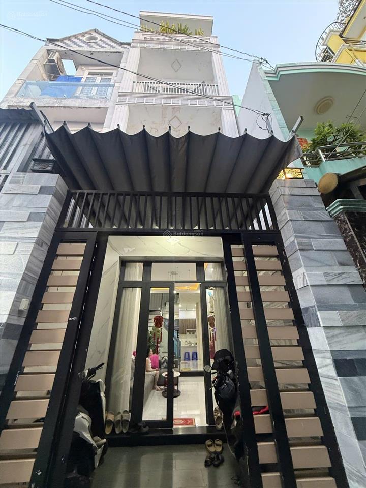 Quận 8 khu cao lỗ, gần aeon mall dt 60m2 4 tầng mới đẹp