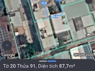 Kiệt an thượng 14, dt 87.7m2, ngang 6.6m trục thông châu thị vĩnh tế. giá 113tr/m2 tlcc