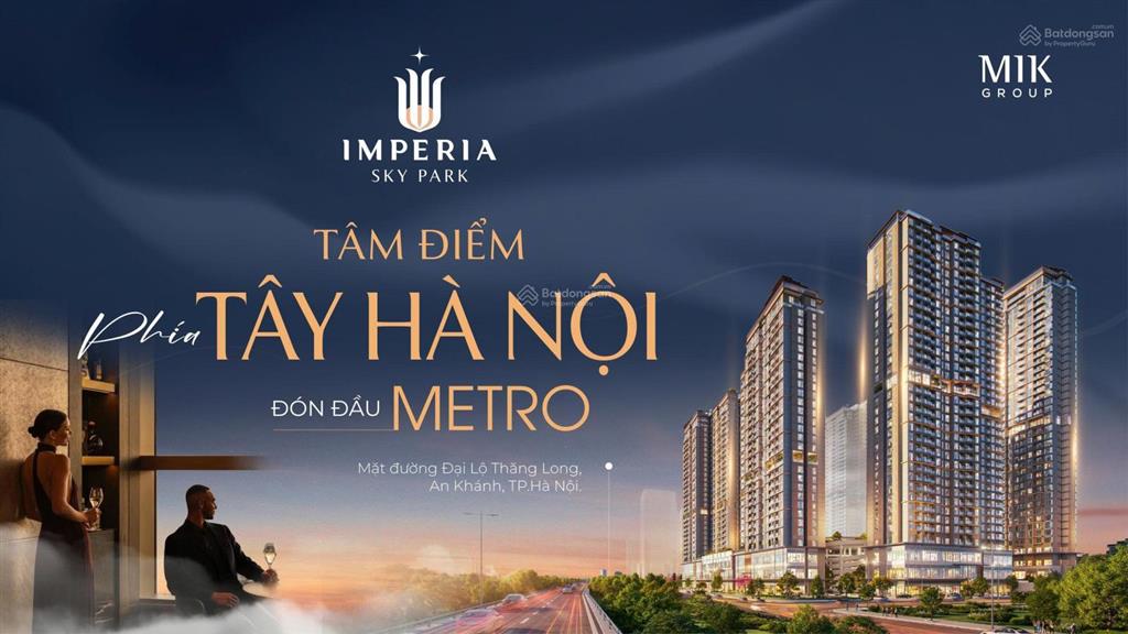 Sắp ra mắt tòa sky3 tranh suất căn studio & 1pn + imperia sky park | booking 100tr (hoàn 100%)