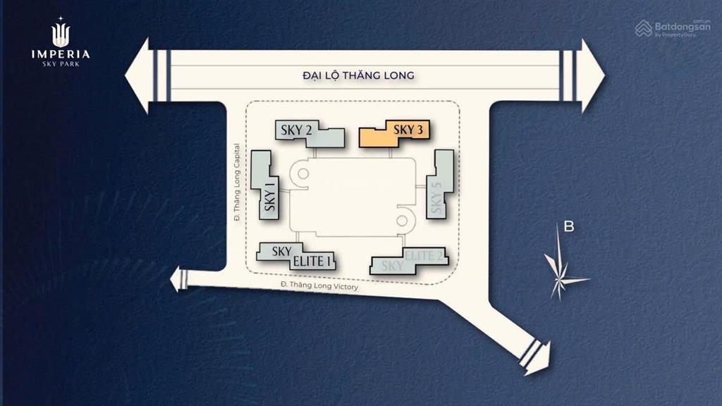 Đền bù xong không biết mua ở đâu? 2pn s3 imperia sky park 52.9m2 4.6 tỷ | vay 70%