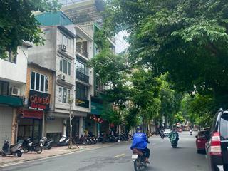 Mặt phố ngọc lâm 77m²x4t | mt 6,4m | vỉa hè 5m | kd siêu đỉnh, đầu tư quá tốt