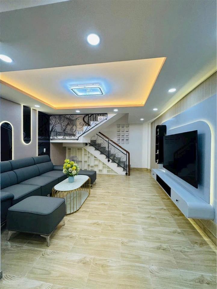 Bán nhà riêng, gò vấp, 46m2, 5 tầng, full nội thất, gần emart phan huy ích, giá 7. x tỷ