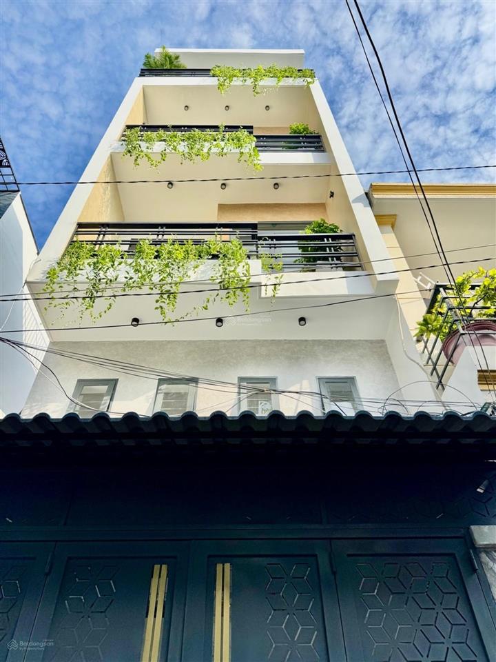 Bán nhà mặt tiền 5m, phạm văn chiêu, 4 x 15.5m, 5 tầng, gần chợ thạch đà, 6 phòng ngủ, 7.x tỷ