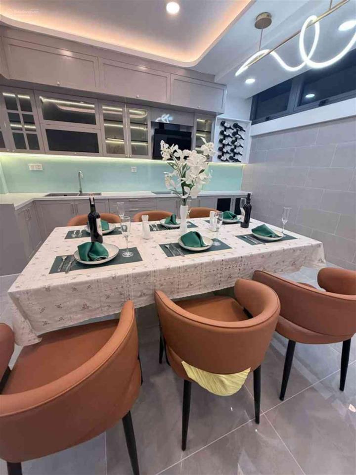 Nhà mặt tiền 8m, phan huy ích, an hội tây, 77m2, 4 tầng, full nội thất, vào ở ngay, giá 9.** tỷ