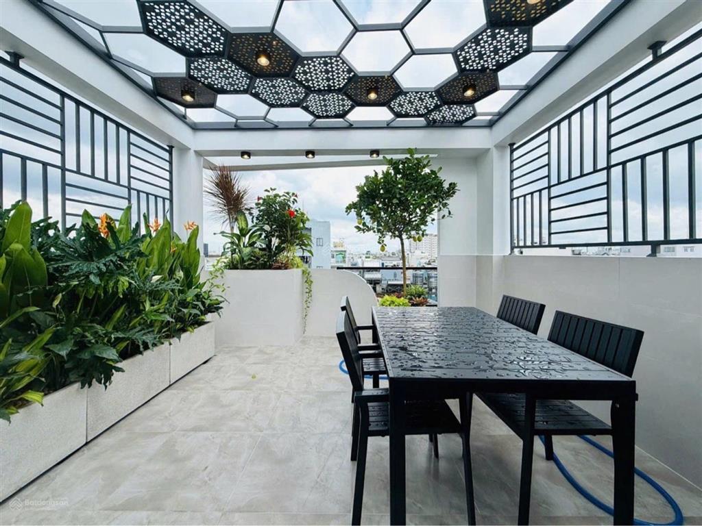 Bán nhà mặt tiền 7m, đường số 59, an hội tây, 44m2, 6 tầng, thang máy, full nội thất, 9.x tỷ