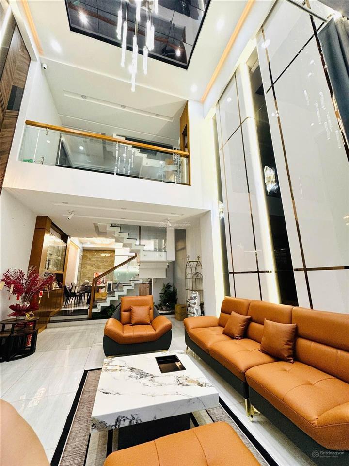 Mặt tiền 6m, phan huy ích, an hội tây, 67m2, 5 tầng, gần emart, full nội thất, giá 8,x tỷ