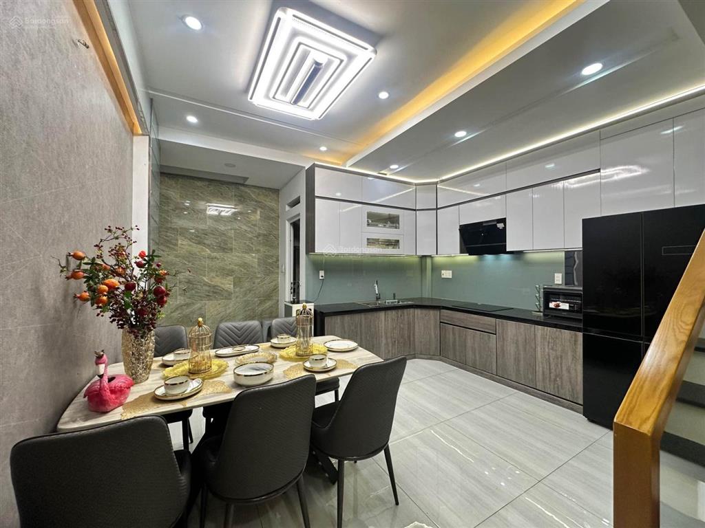 Mặt tiền 6m, phan huy ích, an hội tây, 67m2, 5 tầng, gần emart, full nội thất, giá 8,x tỷ