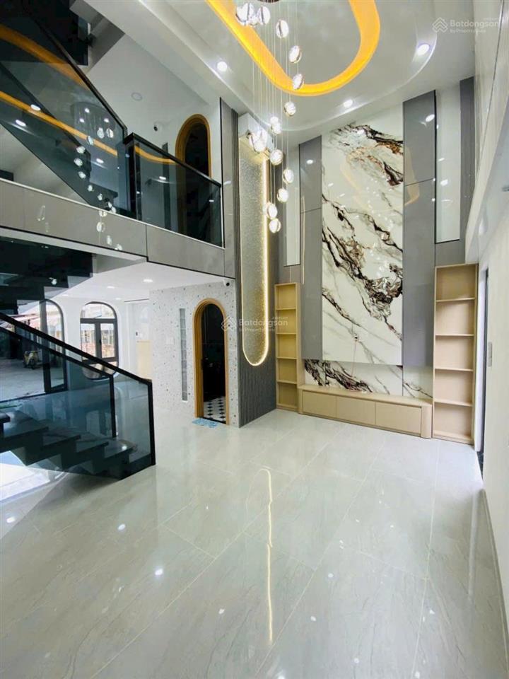 Hẻm 5m, phan huy ích, an hội tây, 77m2, 5 tầng, full nội thất, giá 7.19 tỷ