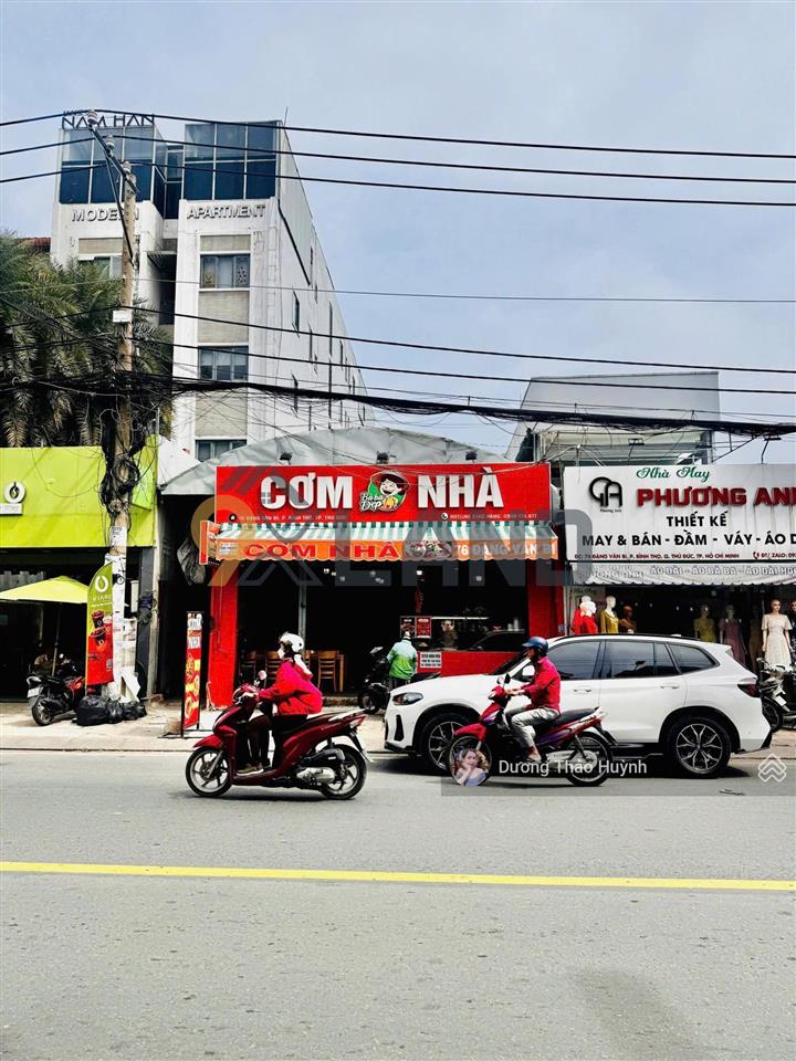 Mặt tiền đặng văn bi, bình thọ 384m2 (8x50) đoạn sung nhất trục chỉ 120tr/m2  cấp phép hầm + 7 tân