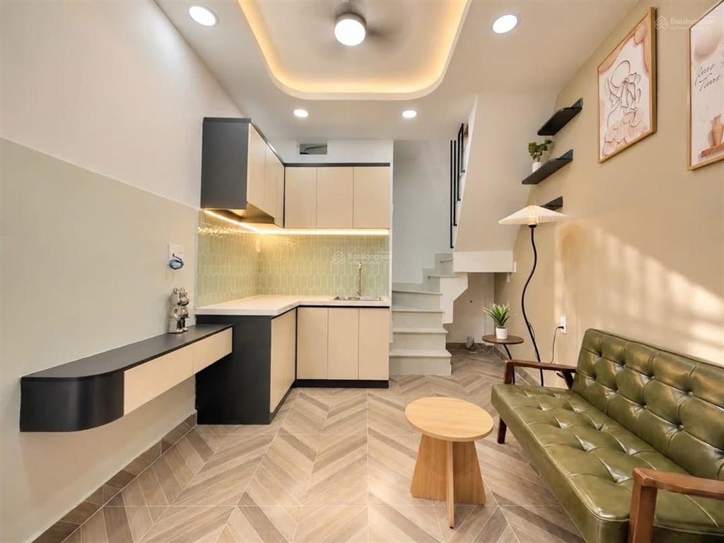 Hiếm! mini house ngô đức kế, bình thạnh sát mặt tiền, 2pn 2wc full nội thất chỉ 2,58 tỷ